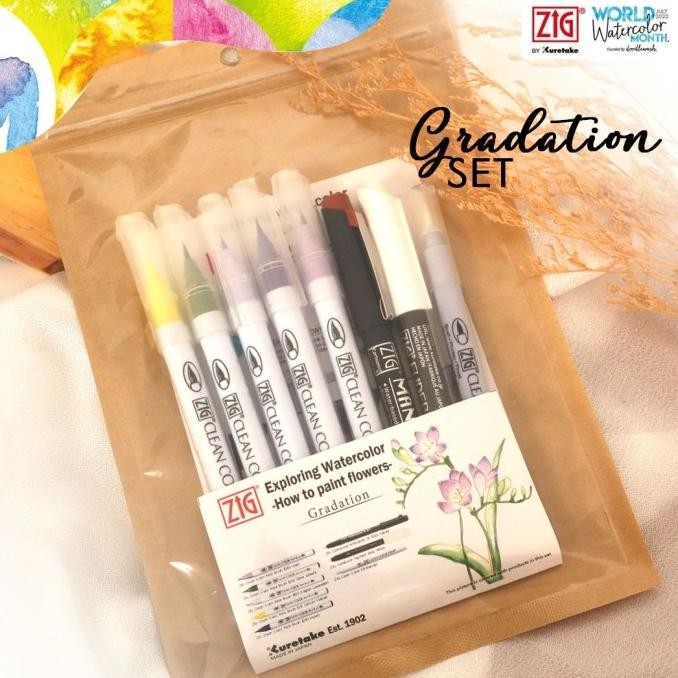 

Sale Zig Exploring Watercolor "Gradation" Set
