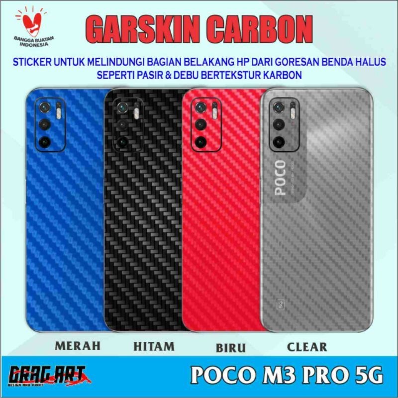 

Wrap* Poco M3 Pro 5g Wrap Skin Stiker Garksin CUSTOM Gratis (2pcs)