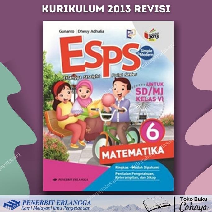 

BOOM SALE ESPS SD Kelas 6 PPKN IPS Matematika IPA K13N Erlangga