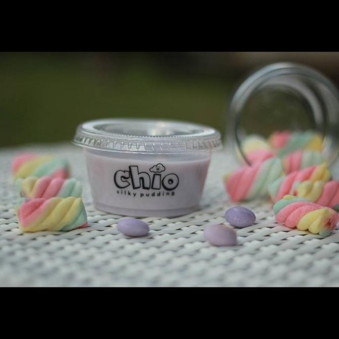 

Tersedia premix chio silky pudding 18 cup