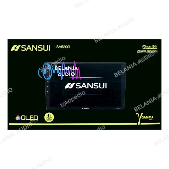 Head Unit Android Sansui Alpha Beta Gamma series 9 Inch 10 Inch