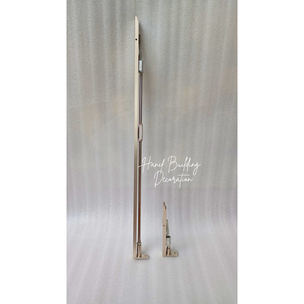 Grendel Tanam Kunci Pintu Merk Odessa Panjang 60 cm + 15 cm (24 inch + 6 inch)
