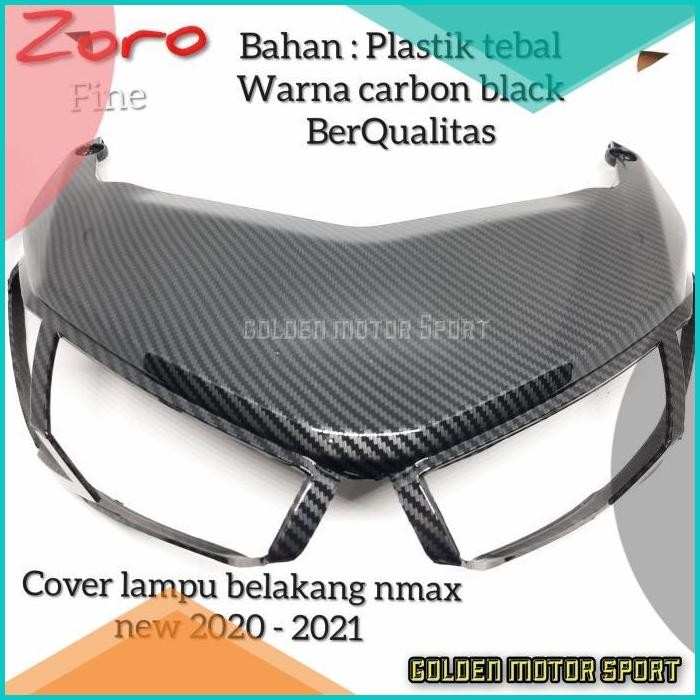 cover lampu belakang nmax new 2020 2021 carbon black ducktrail nmax 07