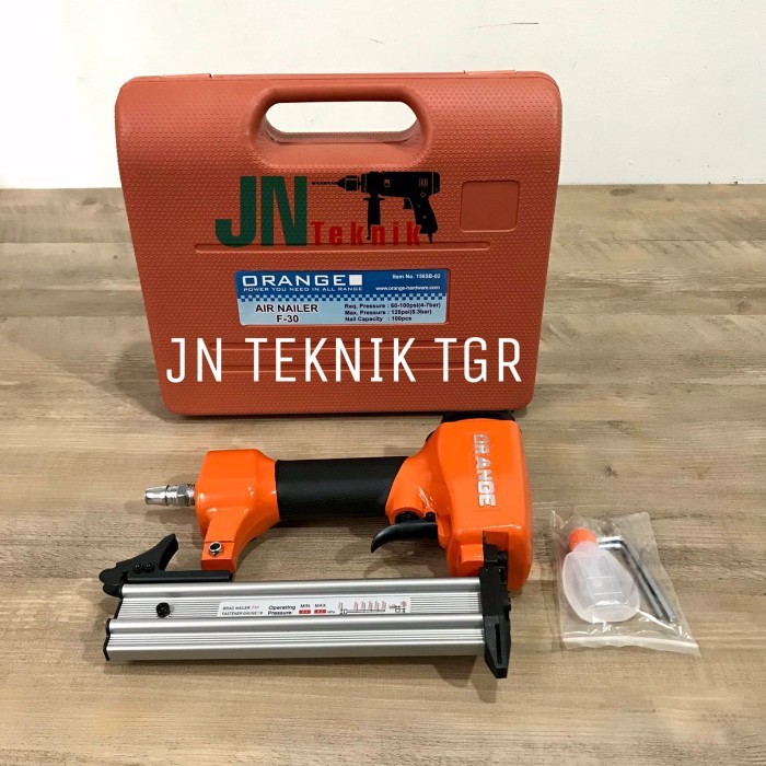 

MESIN ALAT PAKU TEMBAK F30 ORANGE AIR NAILER MESIN STAPLES F30 ORANGE