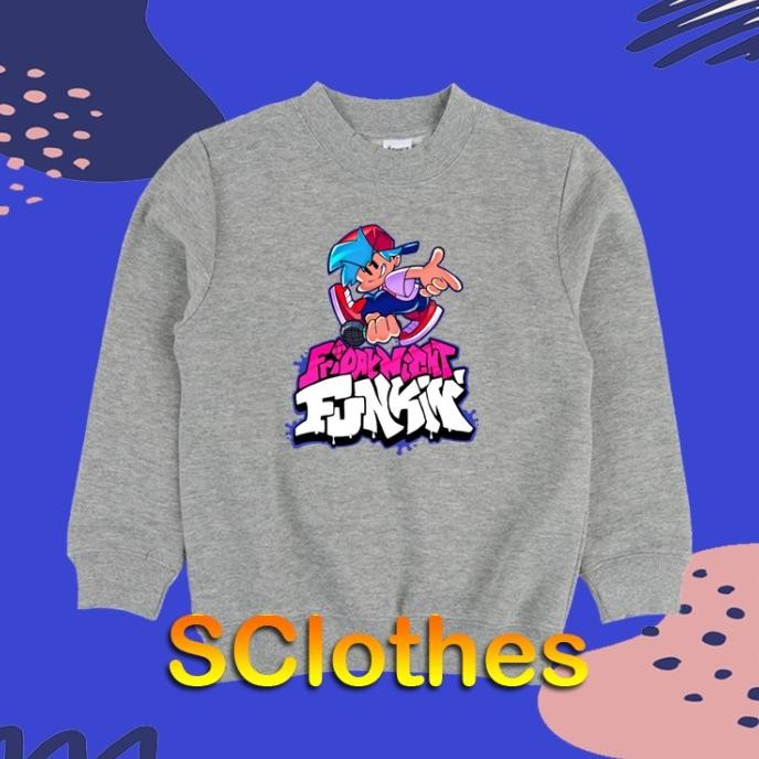 JAKET ANAK SWEATER ANAK FRIDAY NIGHT FUNKIN FNF