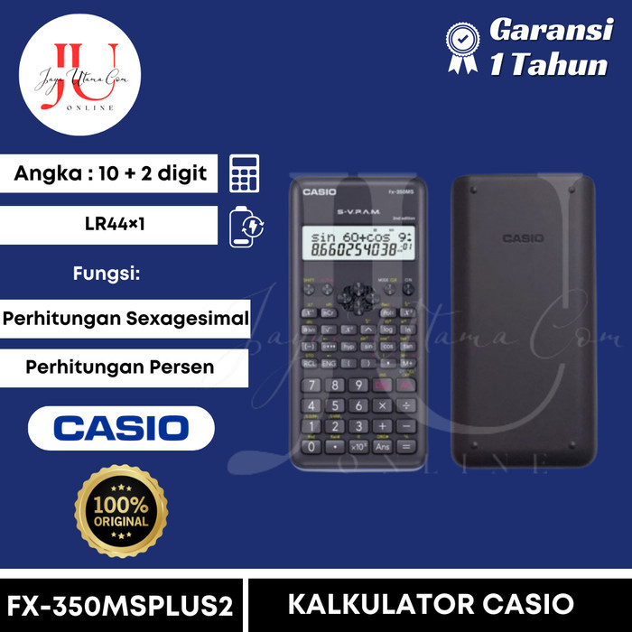 

Terlaris Casio Fx-350Ms 2 Calculator