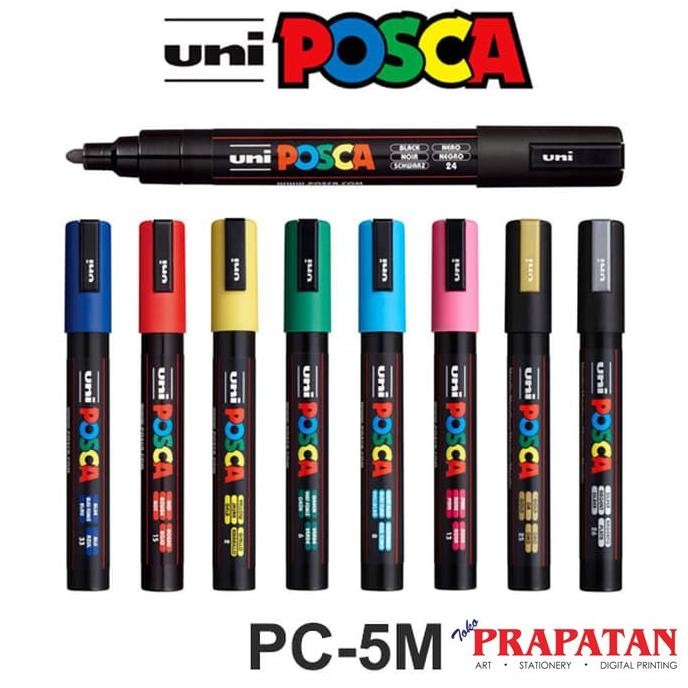 

UNI POSCA PC-5M MARKER PEN MEDIUM TIP PART 1