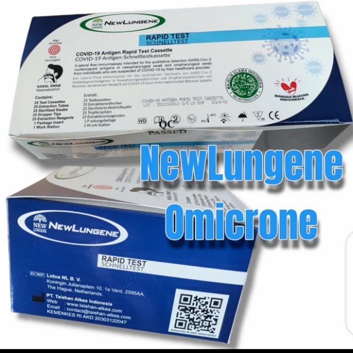 Ready new lungene omicron antigen swab new lungene