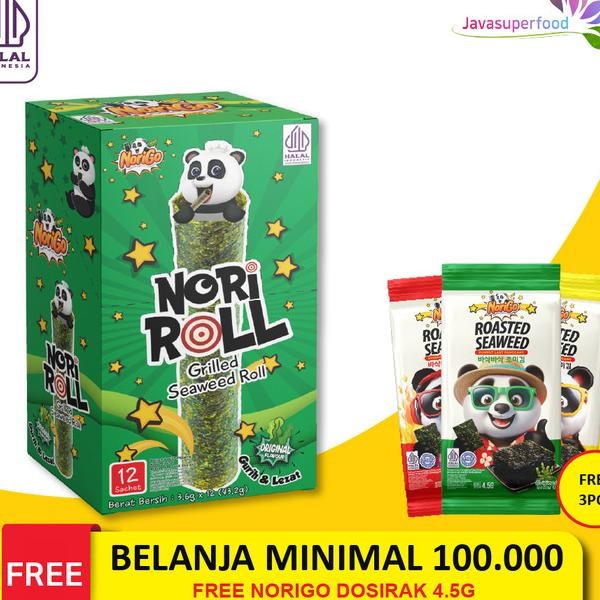 

Na N Roll Grilled Eaweed Roll Na Rumput Laut 2.5G