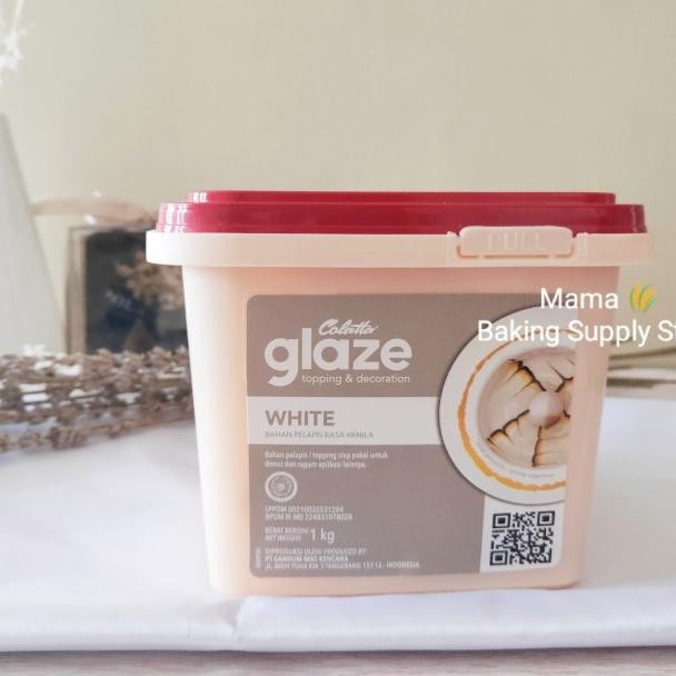 

Colatta Glaze Glazing White Chocolate Putih Auce Topg Glaze 1 G