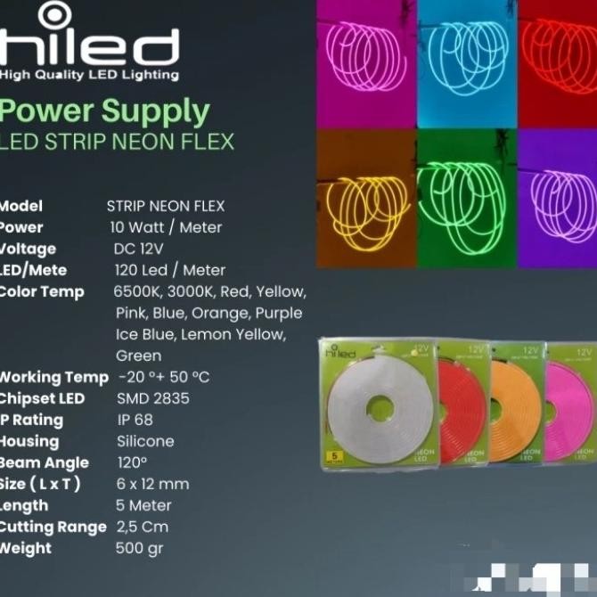 LED STRIP NEON FLEX HILED 12V IP68