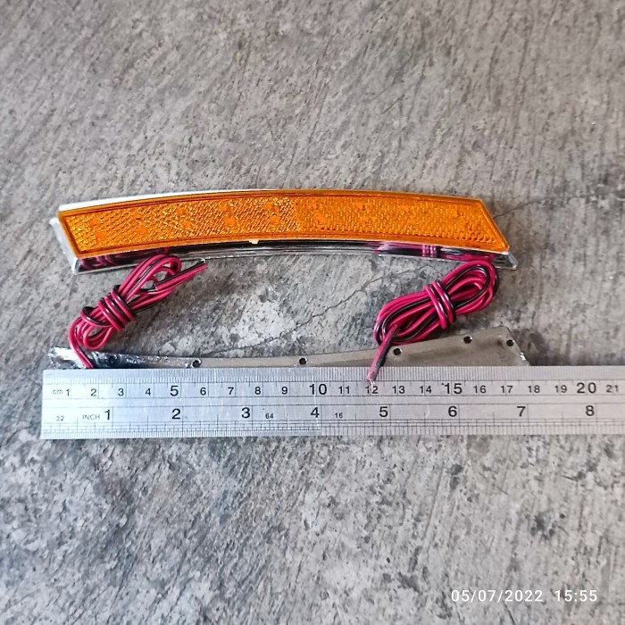 lampu side marker universal model tempel lampu bumper samping