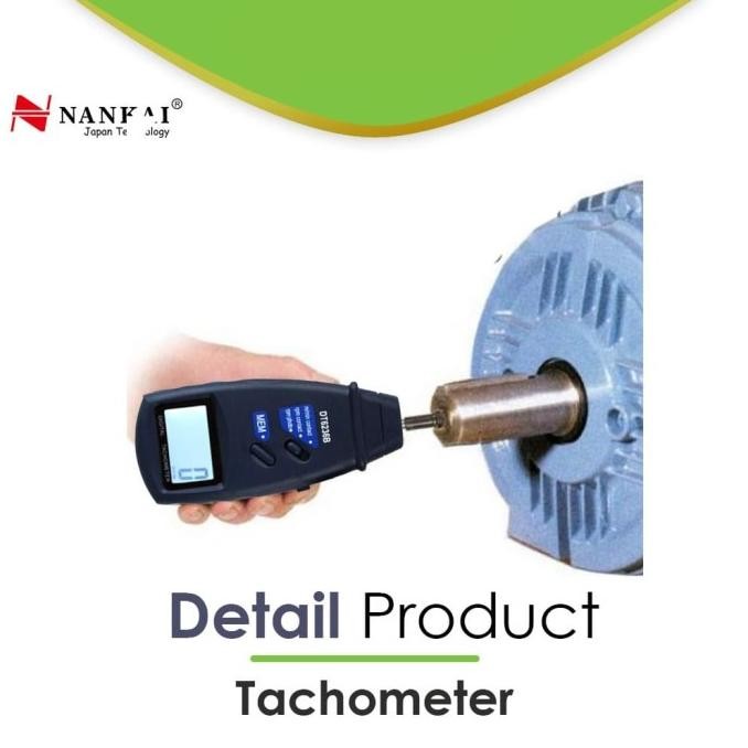 Tachometer / Alat Ukur Putaran Rotasi Digital Nankai
