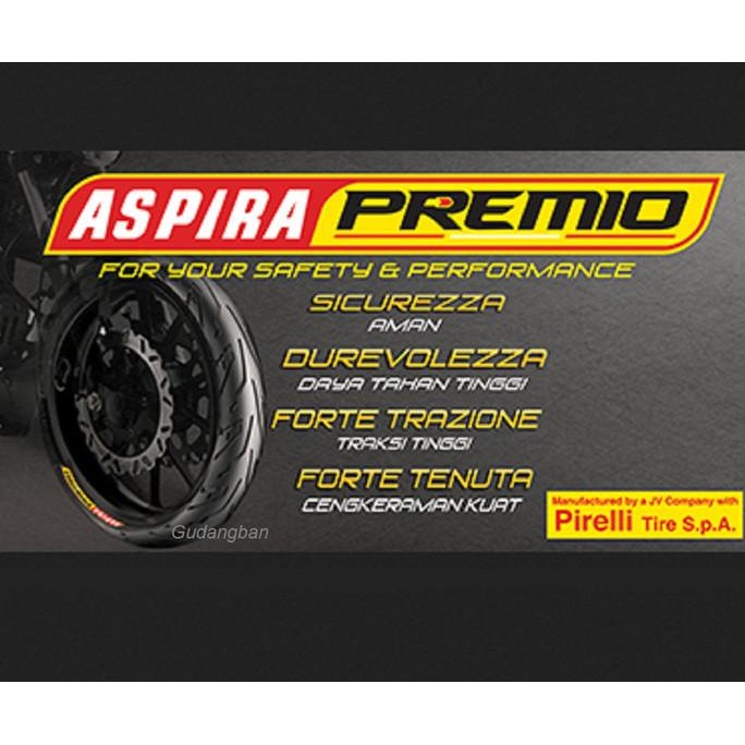 Ban luar Aspira Premio Sportivo Uk 160 / 60 -17 Tubles FREE PENTIL