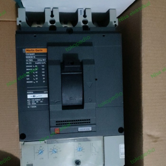 Terbagus Mccb Merlin Gerin Ns630N