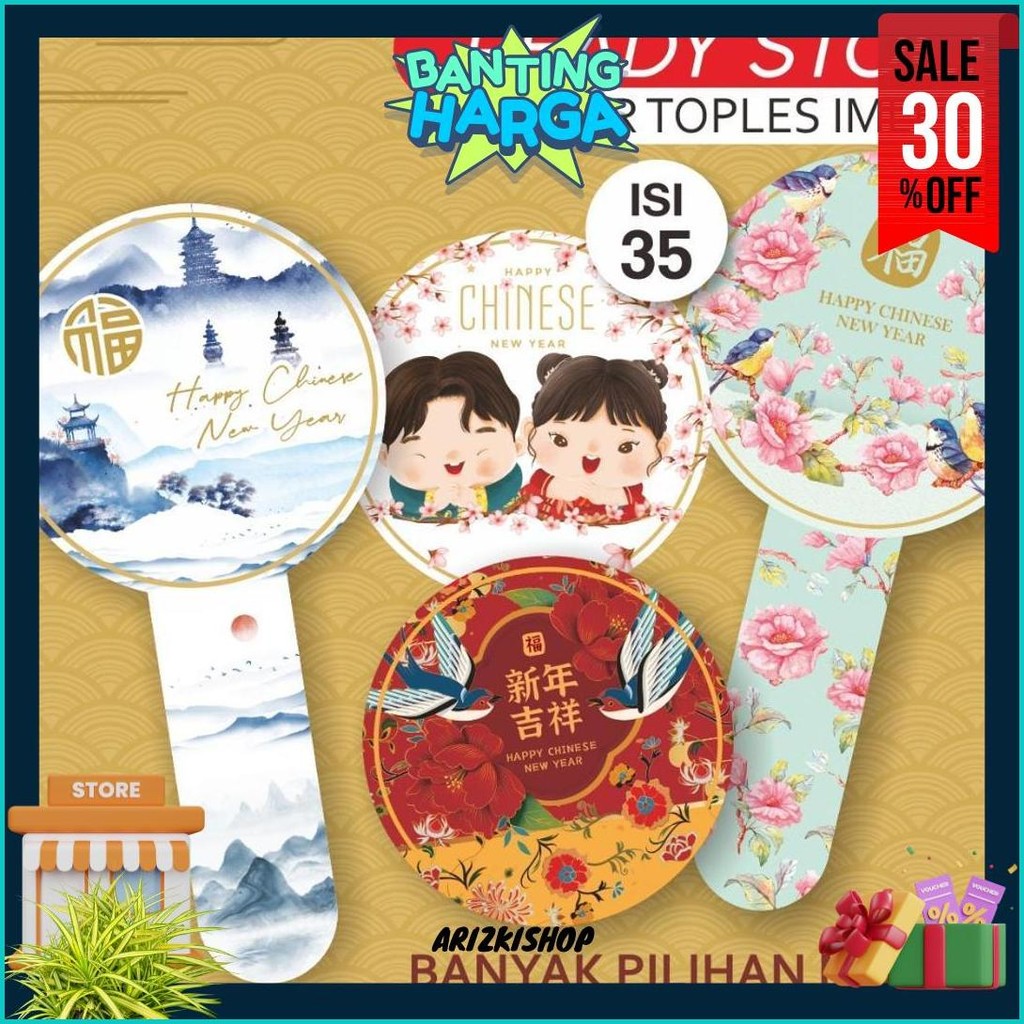 

Stiker Toples Kue Chinese New Year Imlek Sincia Rabbit Readystock Murah