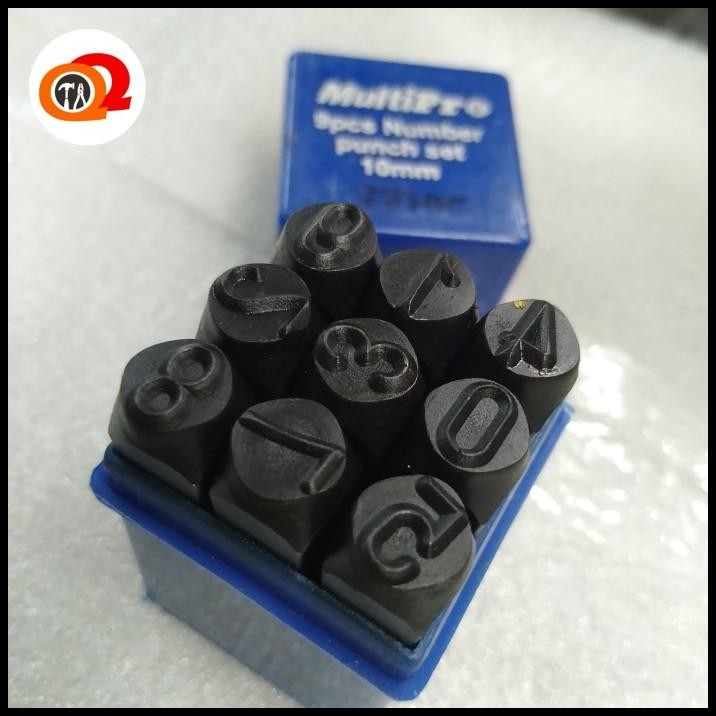 

TERMURAH ANGKA KETOK 10 MM MULTIPRO - NUMBER PUNCH !!!!