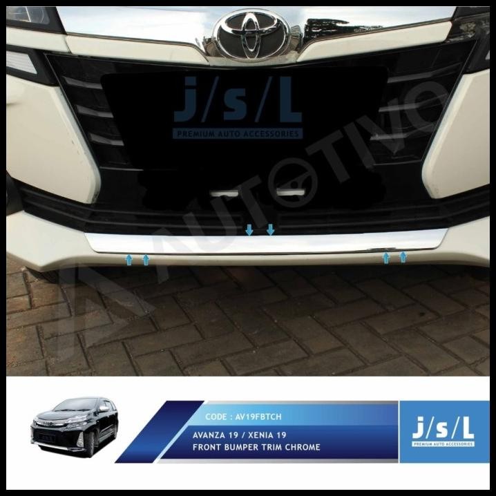 TERMURAH LIS BUMPER DEPAN AVANZA XENIA 2019 BUMPER DEPAN CHROME 