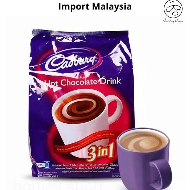 

Cadbury Hot Chocolate Drin 3 In 1 Malayia Ii 15 Coelat Pana 3 In1