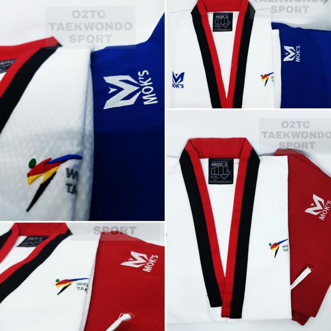 Dobok Poomsae Moks Junior Putra Putri Original Terlaris