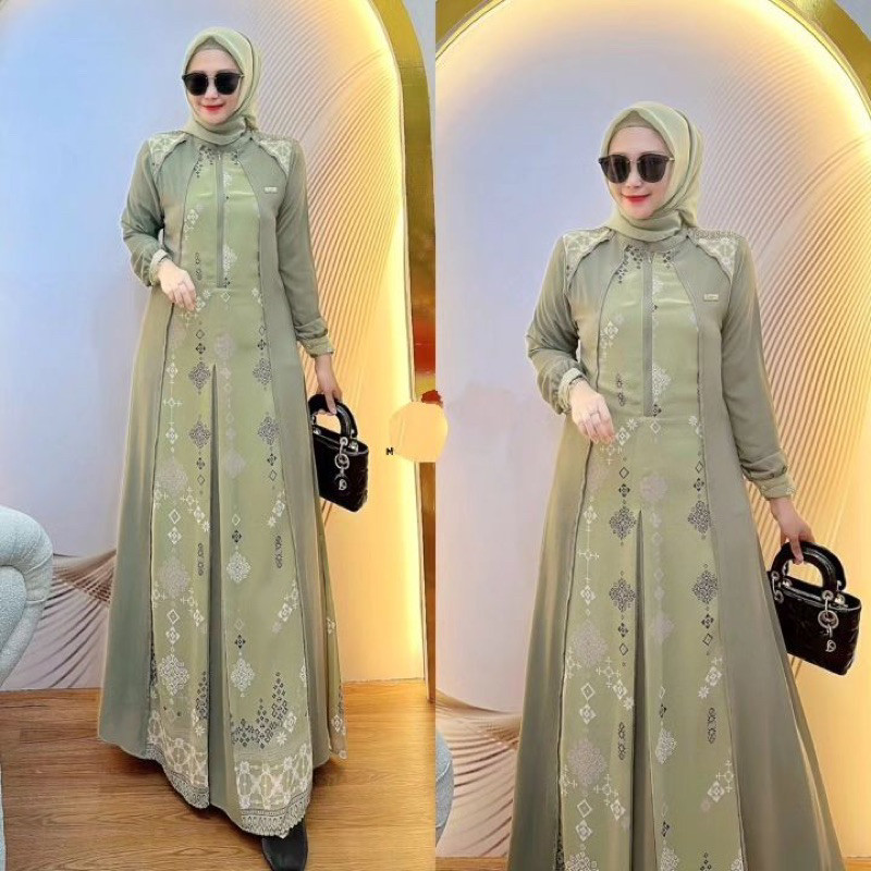 Juba Terbaru 2025 Bj Formal Pesta Kondangan Ghamis Lengan Panjang Murah Bj Wnta Gmis Drees Korea Baj