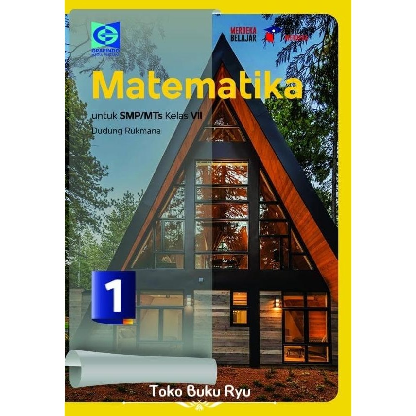 

READY STOK Buku Matematika Kelas 1/7/VII SMP Grafindo Kurikulum Merdeka EKSLUSIF