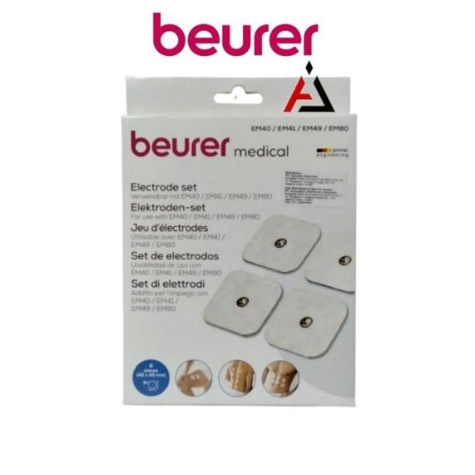 Electrode Pad Beurer Germany Ems Tens Em40 / Em41 / Em49 / Em80 Beurer Original Terlaris