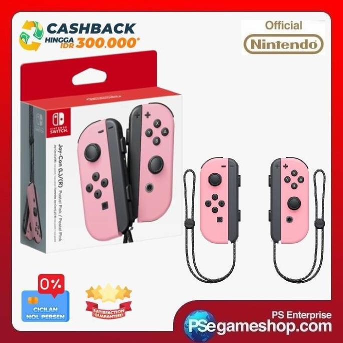 

PROMO NINTENDO SWITCH JOY CON / JOYCON PASTEL PINK