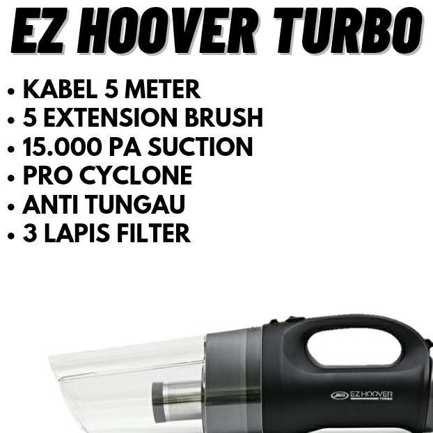 Jaco Ez Hoover Turbo Vacuum Cleaner Original Terlaris