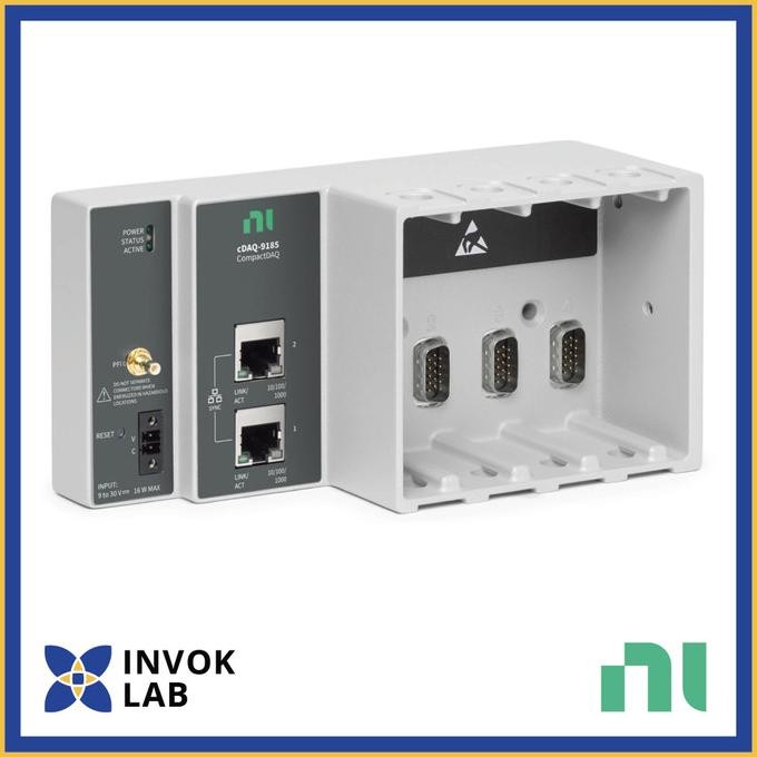 

PROMO NI NATIONAL INSTRUMENTS CDAQ-9185 4-SLOT, TSN-ENABLED ETHERNET COMPACTDAQ CHASSIS