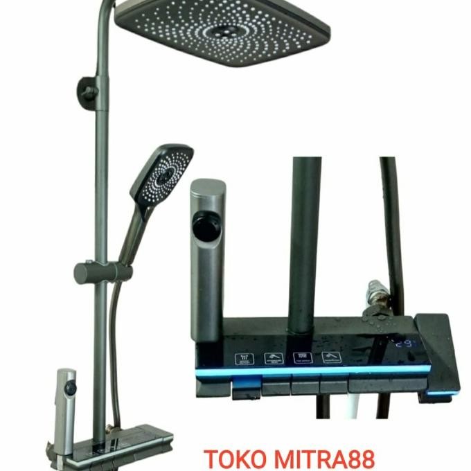 

PROMO SHOWER TIANG PIANO PANAS DINGIN KOMPLIS SET TINGGA PASANG