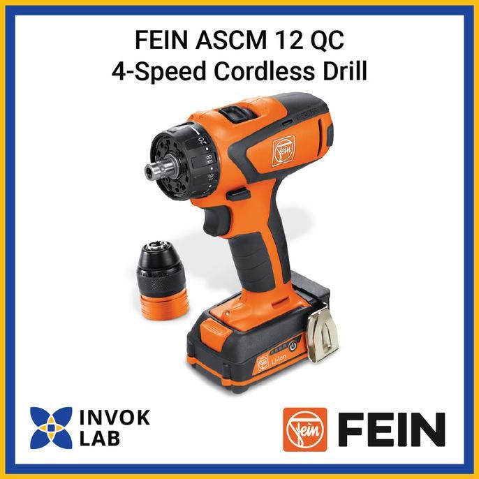 

PROMO FEIN ASCM 12 QC 4-SPEED CORDLESS DRILL