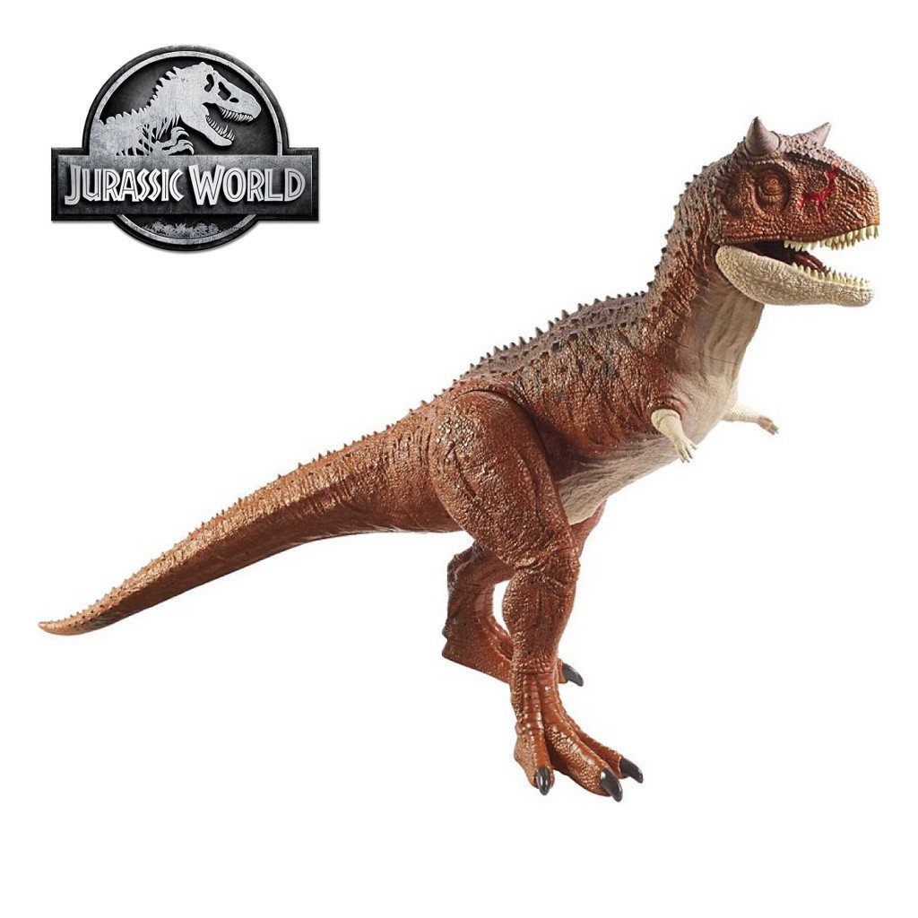 Jurassic World Super Colossal Carnotaurus Toro - Mainan Action Figure