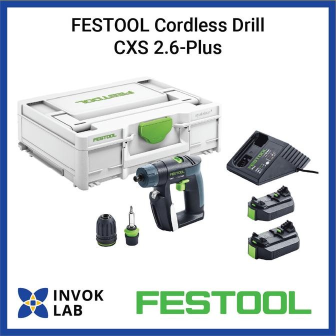 

PROMO FESTOOL CORDLESS DRILL CXS 2.6-PLUS