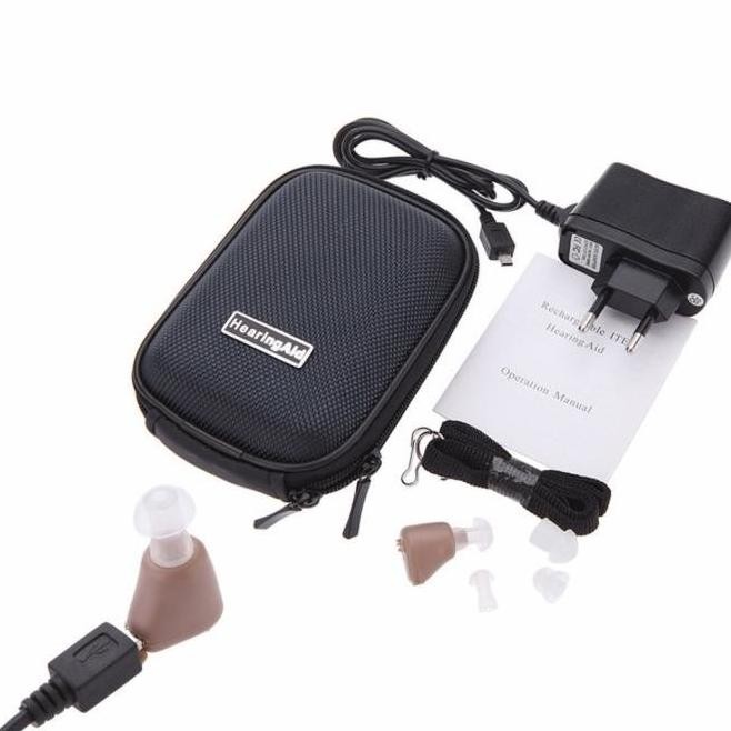 

In Ear Hearing Aid Aids K-88 Alat Bantu Dengar Free Charger Cas [K88] Tersedia