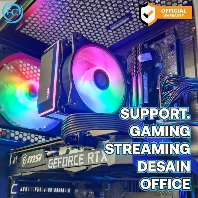 

PROMO PC GAMING DESIGN RYZEN 5 DDR5 | RYZEN 5 7500F | 16GB | RX 6600 8GB