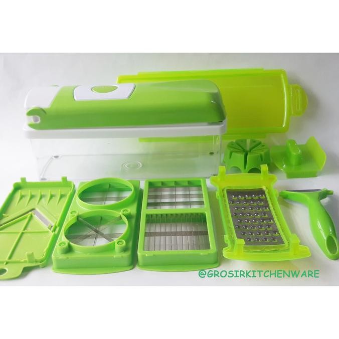 

Genius Nicer Dicer Plus/ Pemotong Sayur Buah Serbaguna(As Seen On Tv) Tersedia