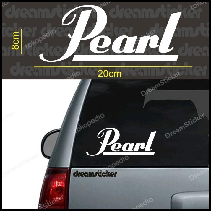 

TERMURAH STICKER STIKER PEARL DRUM LOGO !