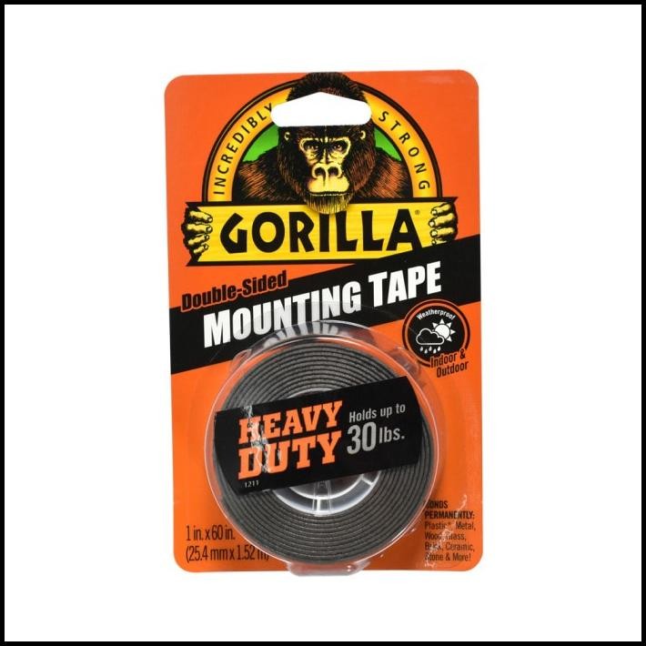 

Gorilla Double Tape Heavy Duty 2.5 Cm