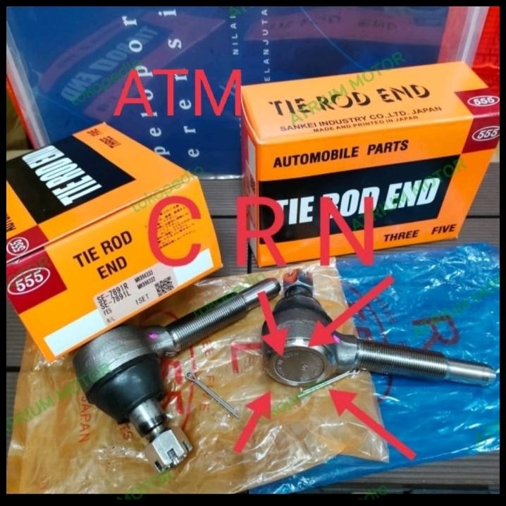 GRATIS ONGKIR TIE ROD END CANTER PS125TURBO 1SET 555 JAPAN ORIGINAL 