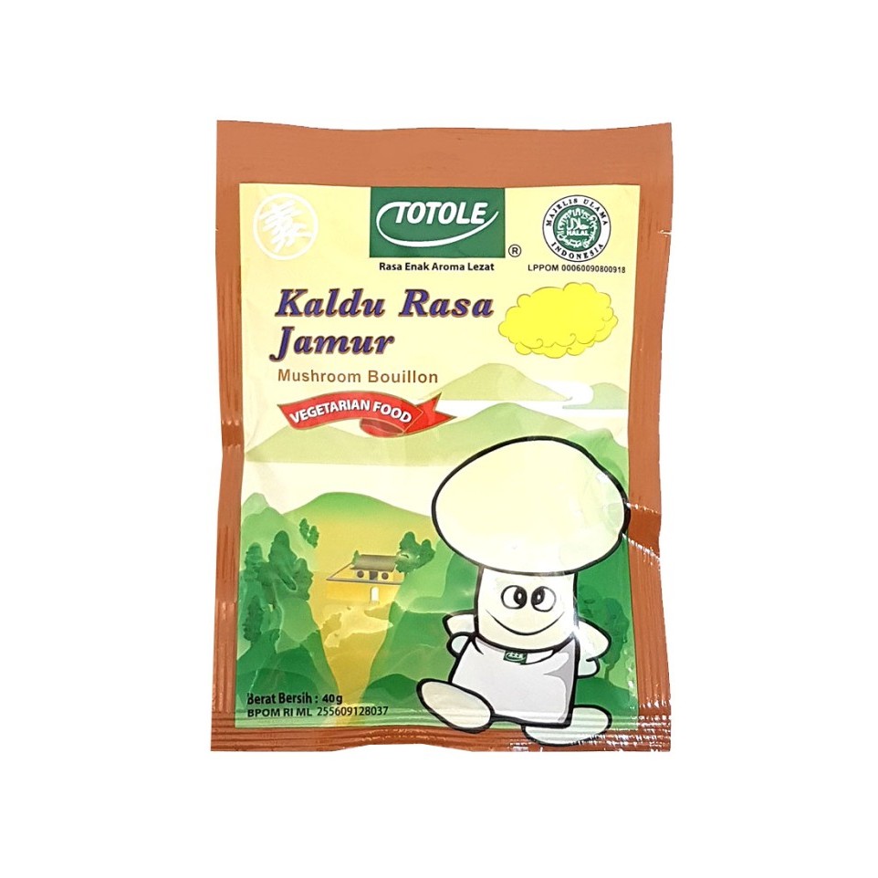 

Totole Aldu Yedap Raa Jamur Vegetarian 40Gr