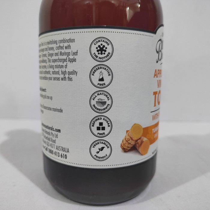 

Barne Natural Cider Vinegar Tonic Ml Turmeric Booter
