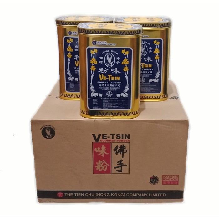 

Vetsin hongkong 2250gram per dus isi 6 kaleng