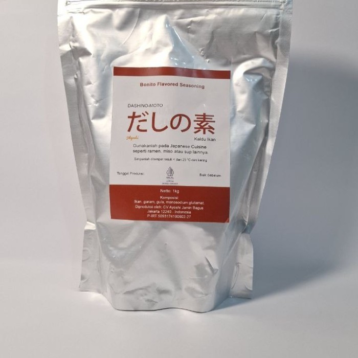 

DASHI 1KG Bumbu Kuah Ramen Miso, Udon, Shabu-shabu, Sukiyaki HALAL MUI