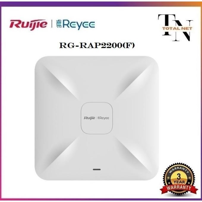 RUIJI RG-RAP2200(F) AC1300 DualBand Ceiling Access Point RG-RAP2200F