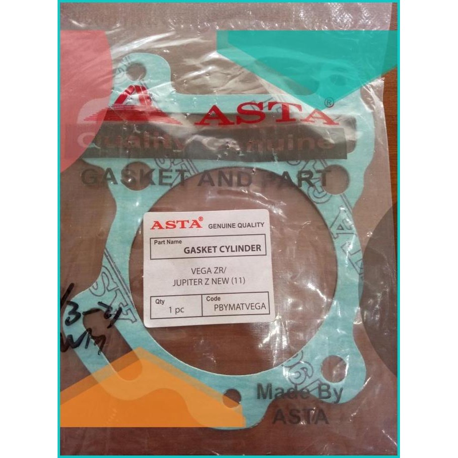 PAKING SILINDER BLOK *VEGA ZR / JUPITER Z NEW 2011* ASTA 07D35Z4 high