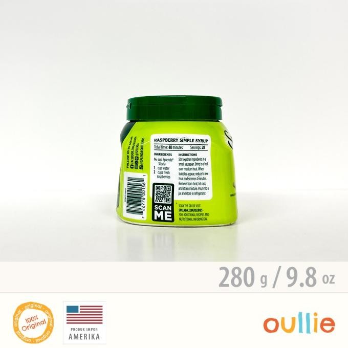 

Splenda Stevia Sweetener Jar