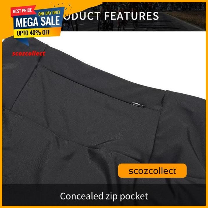 WOSAWE CELANA SEPEDA SAKU ROK WANITA KETAT PADDING GEL WOMEN LEGGING - LEGGING ROK GOWES - CELANA KE