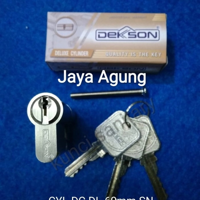 Silinder Kunci Dekson CYL DC DL 60 MM SN/Silinder kunci Dekson 6cm