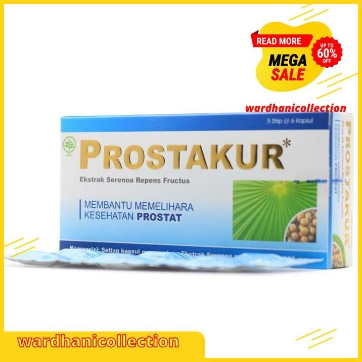 

PROSTAKUR STRIP ISI 6 KAPSUL MEMELIHARA KESEHATAN PRIA OBAT PROSTAT BEST SELLER !!!!